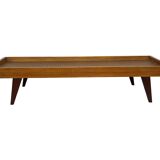 Vintage daybed minimalist design in Teak and Oak 1960s