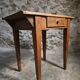 Compact French work table with bistro chair | Table circa 1900 | Chair circa 1950
