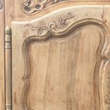 Provencal furniture in finely carved light walnut with wrought ironwork