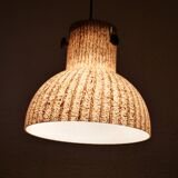 Peill and Putzler Design Glass Hanging Ceiling Lamp 1970s