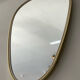 Miroir forme libre des années 60 21x47cm