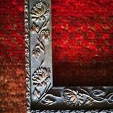 Wooden frame art nouveau work late 19th/early 20th century