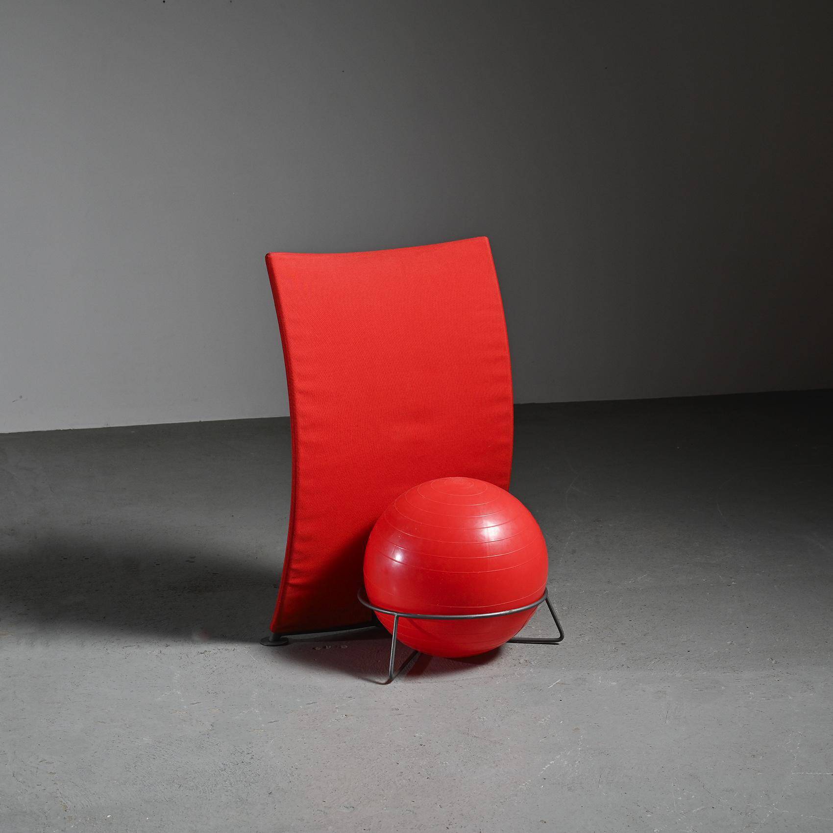 Chair model "San Siro", Fabrizio Ballardini for Bernini 1995