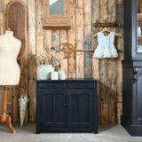 Black Parisian sideboard (renovated)
