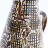 Brutalist pitcher of the Atelier du Vieux Moulin in enamelled earth of Vallauris