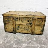 Large wooden trunk