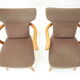 Paire de fauteuils en chêne des années 1940 par Krasna Jizba, Tchécoslovaquie
