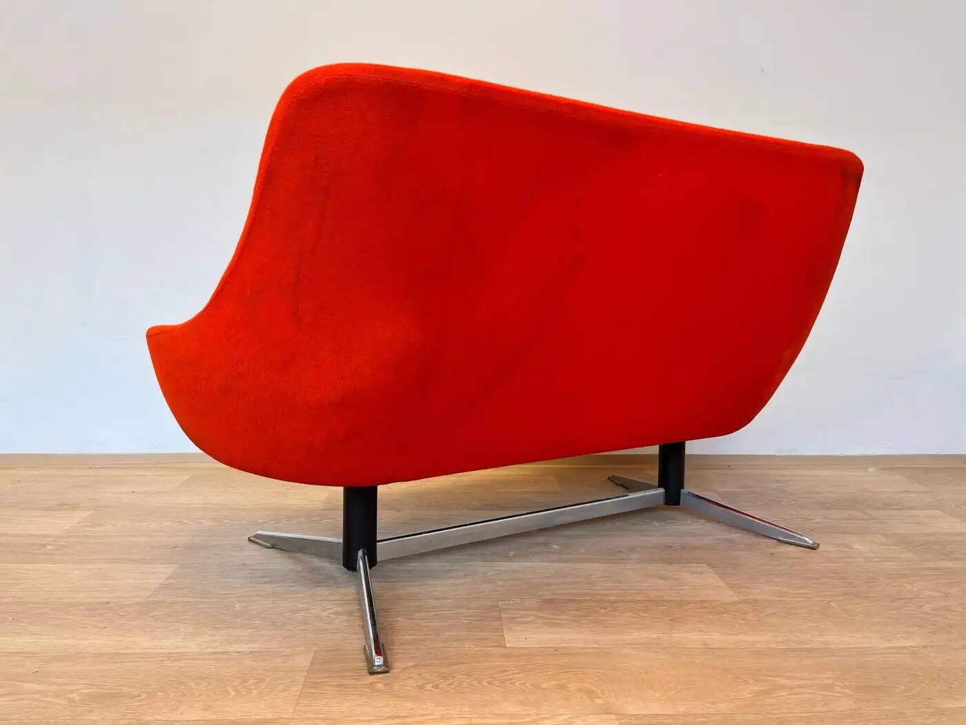 Set of mid-century French style Space Age cocktail sofa and chairs - 1970s