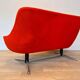 Set of mid-century French style Space Age cocktail sofa and chairs - 1970s