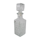 Glass whiskey decanter 70s