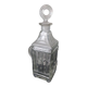Bouteille à sujet Legras 19ème Lampe Champetre