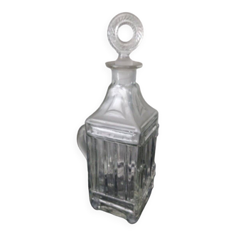 Bottle with Legras theme 19th Champetre lamp