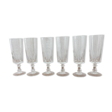 Crystal flutes of Arques