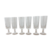 Crystal flutes of Arques