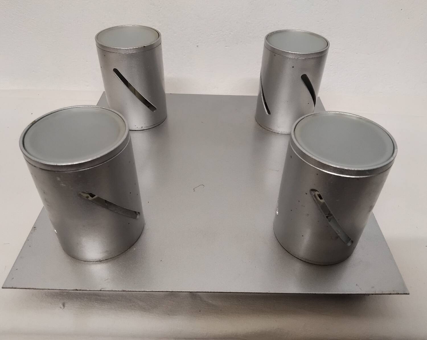 Paire de plafonnier en métal