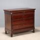 Antique Louis-Philippe walnut commode, 19th century