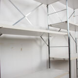 Modular shelf system wood and aluminum 1970