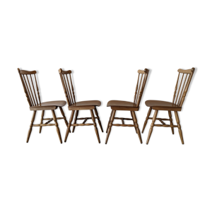 ensemble de 4 chaises baumann