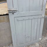 Solid oak door from the 19th century.