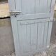Solid oak door from the 19th century.
