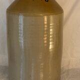 Old alcohol jar from the British army in stoneware.