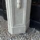 Louis XVI style fireplace in Carrara marble, circa 1880