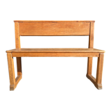 Banc église en chêne