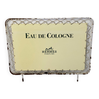 Panneau publicitaire vintage parfum hermès