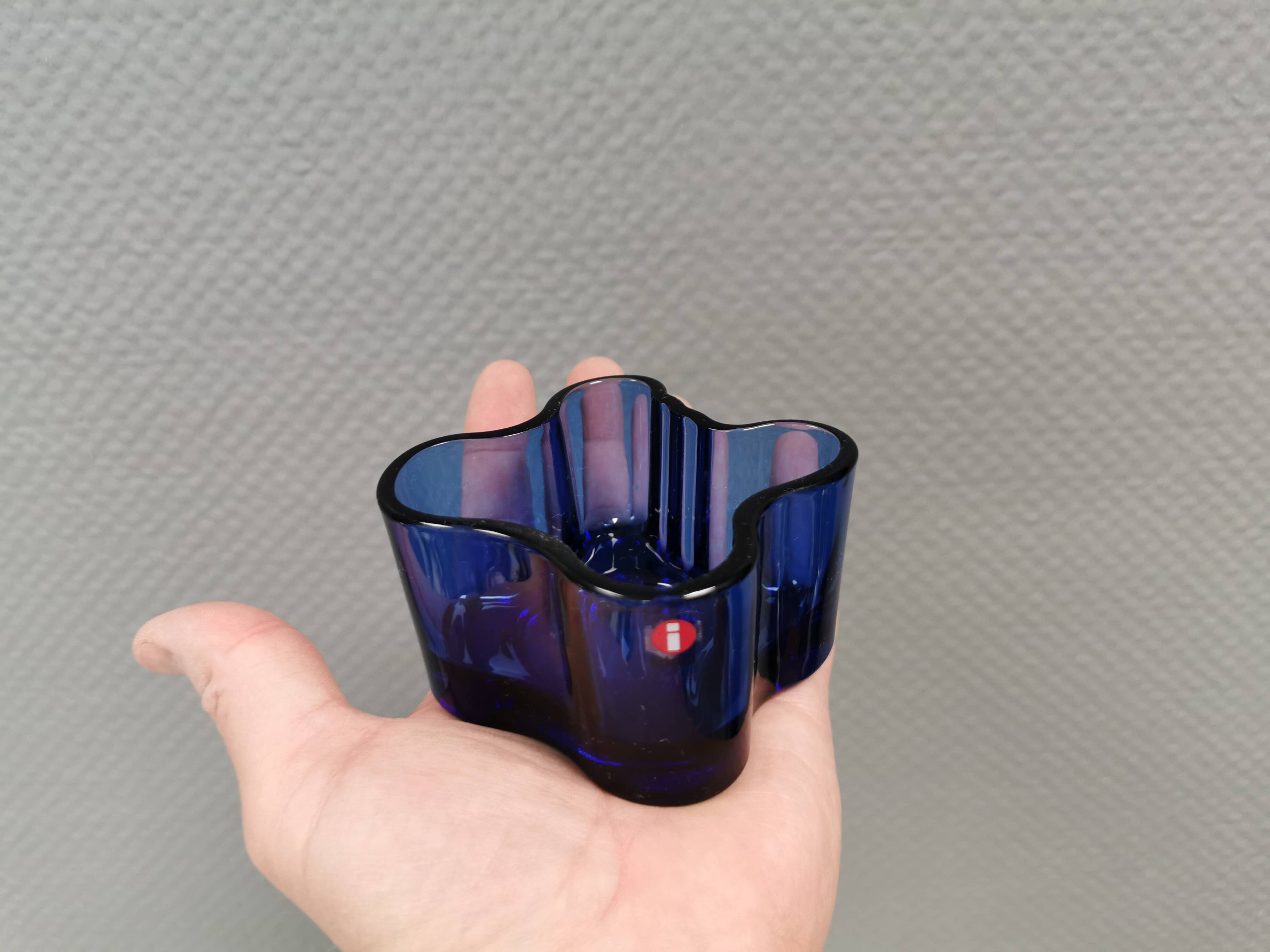 Small, stylish Alvar Aalto bowl, Finland, estimated 1980s-90s