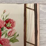 Watercolor with vintage roses