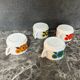 Arcopal coffee cup lotus flower pops 70s
