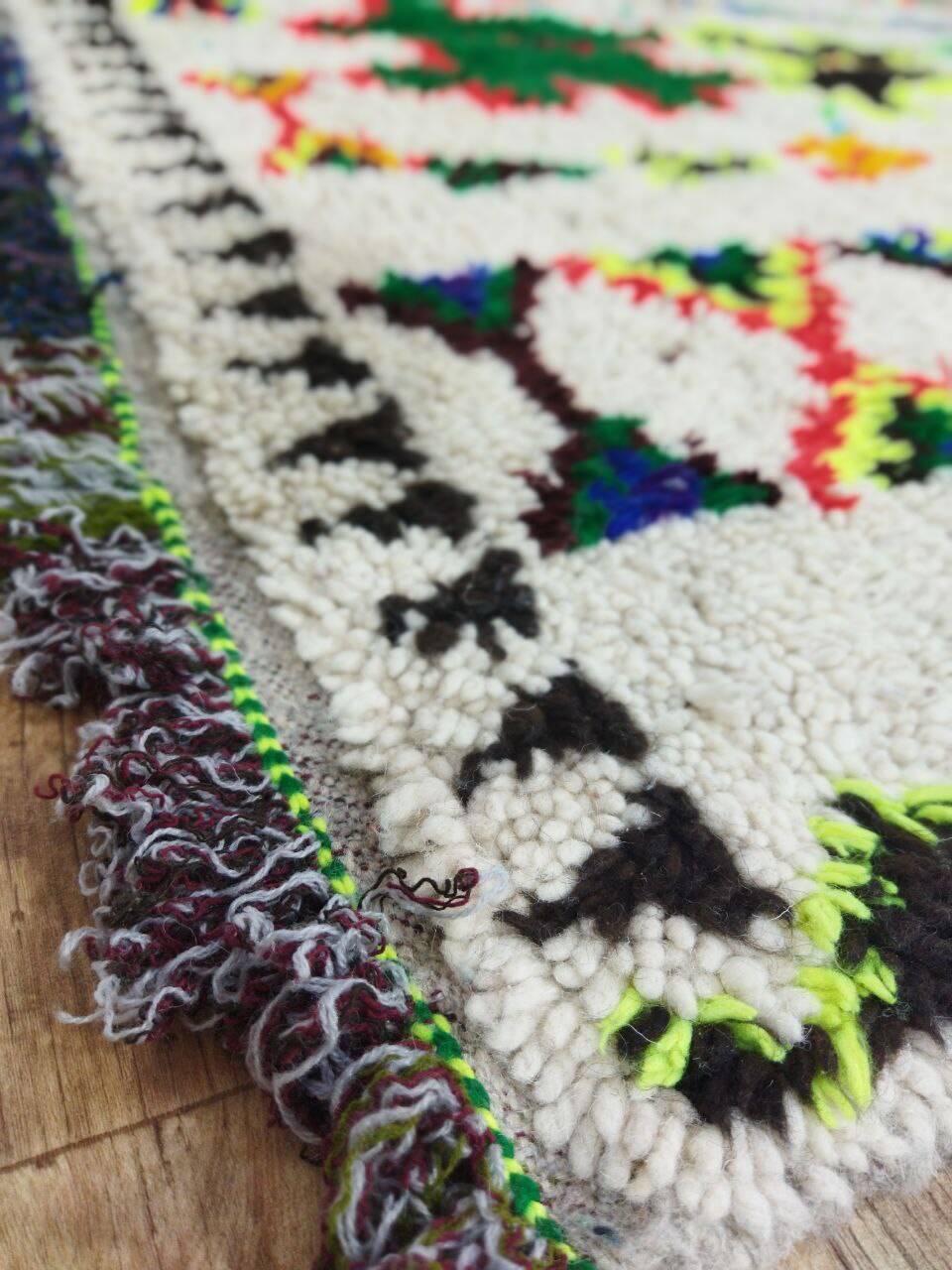 Handcrafted Moroccan Berber Rug 233 X 136 CM