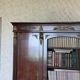 Large antique library from the Empire/Napoleon III period in mahogany and gilded bronze.