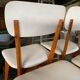 Series of 4 vintage chairs