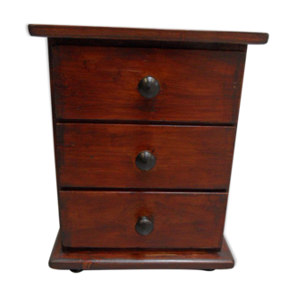 Vintage jewelry chest of drawers