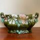 Old Art Nouveau majolica planter