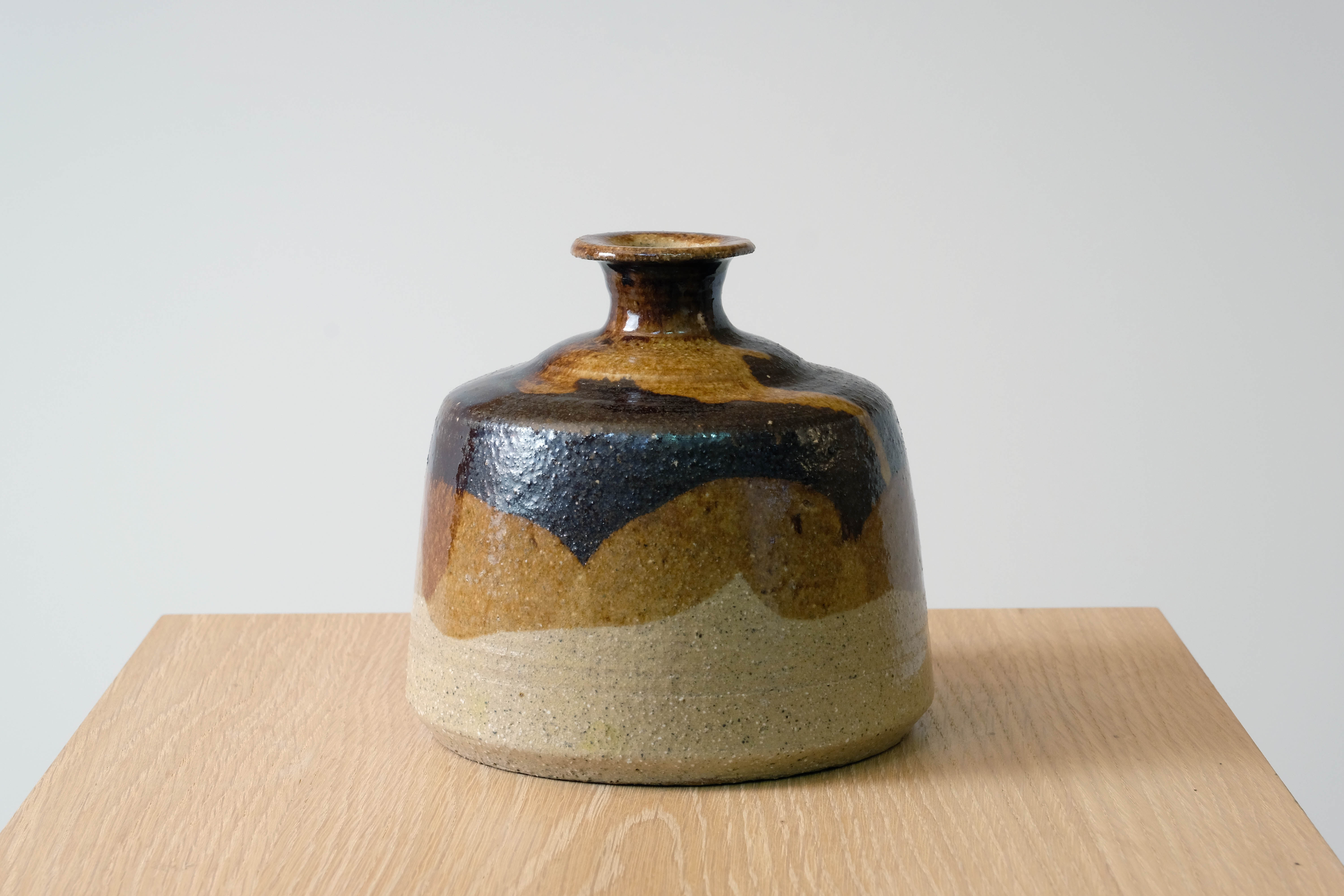 Ceramic vase signed "HIB"