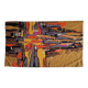René Fumeron - Wool tapestry "Etna" - Robert Four editions in Aubusson