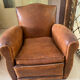 2 vintage club armchairs