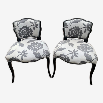 Contemporary Louis XV style chairs