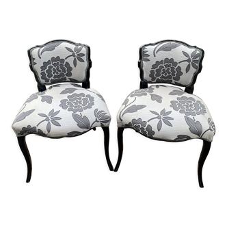 Contemporary Louis XV style chairs