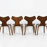 Ensemble de salle à manger par Arne Jacobsen pour Fritz Hansen, années 1950