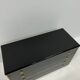 Black lacquered chest of drawers