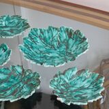 Set plates and dish Ceramic sheet Italy 70