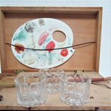 Early 20th-century bourgeois watercolor box