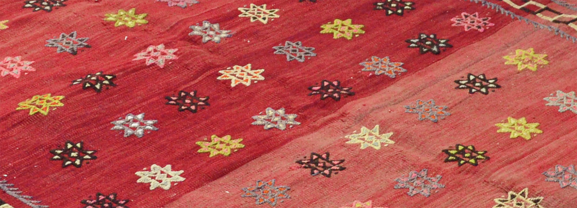 Anatolian handmade kilim rug 232 cm x 162 cm