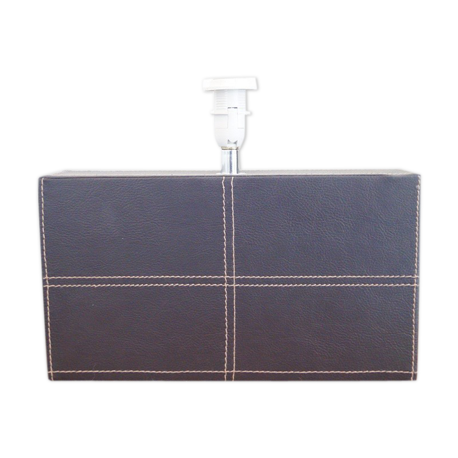 Leatherwrapped lamp, 1980