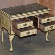 Chinoiserie Buffet with Marble Top in Chippendale Style
