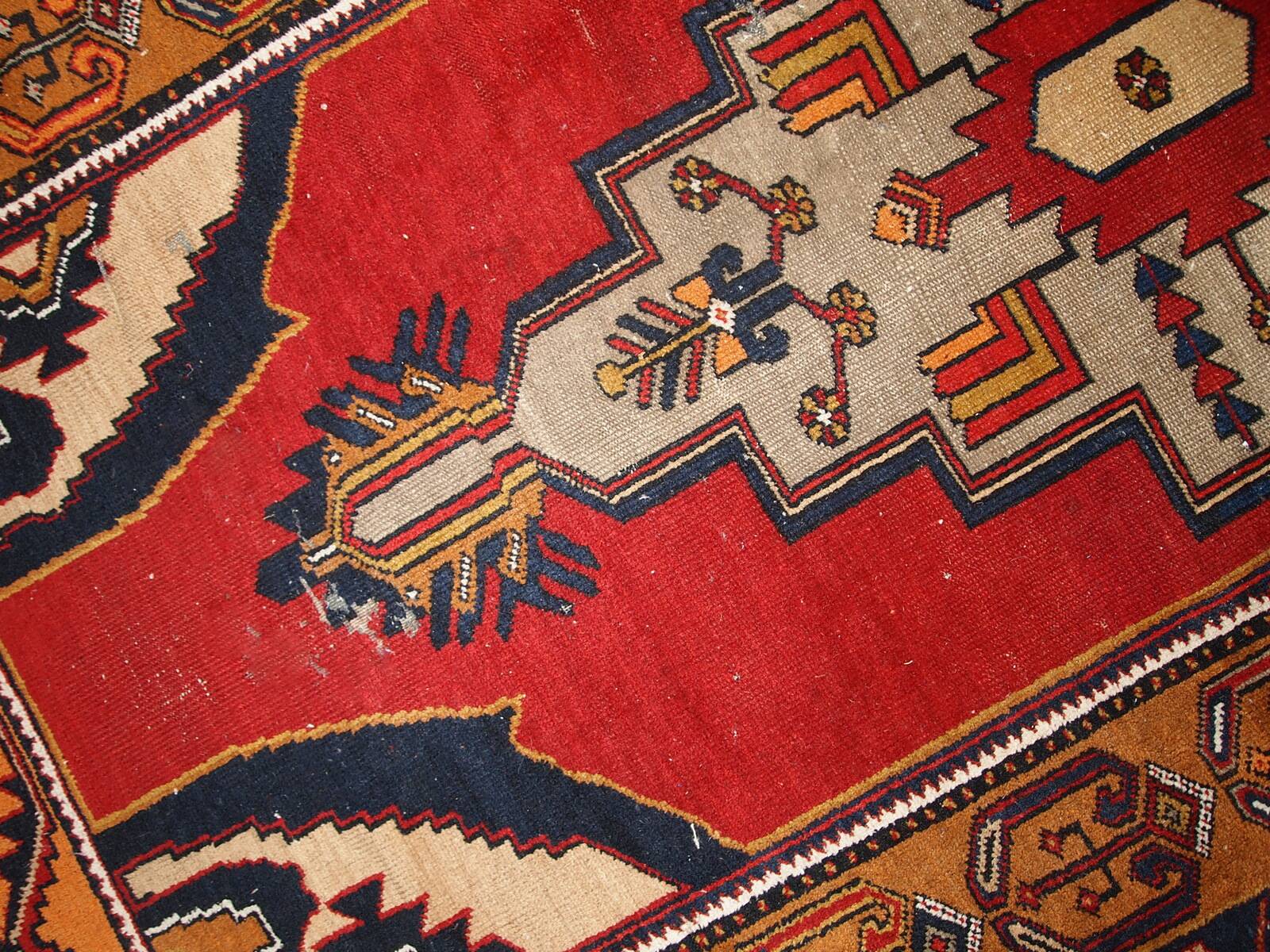 Tapis Anatolien Antique Turc, Années 1920, Charme Authentique