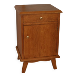 Light oak bedside table 1960